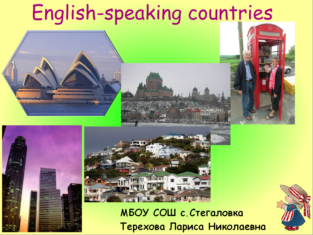 English-speaking countries