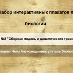 МК. Создаем интерактивный плакат № 2.
Набор плакатов по анатомии человека.