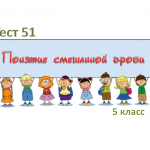 Тест 51 «Понятие смешанной дроби» 