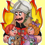 Флипчарт по основам пожарной безопасности для детей 4-7 лет на тему:«Пусть знает каждый гражданин: пожарный номер 01»