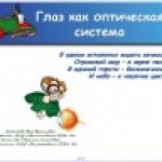 Глаз как оптическая система