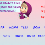 Склонение имен сущесвтительных
