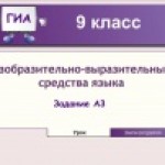 Изобразительно-выразительные средства языка