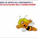 Указательные местоимения