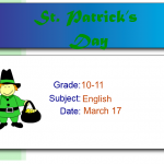 St.Patrick's Day