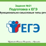 Подготовка к ЕГЭ. Задание №21