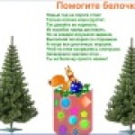 "Помогите белочке"