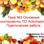 МК ПО ActivInspire Практическая работа №3