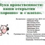 Мультимедийная презентация "Азбука этики от А до Н"