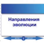 направления эволюции