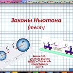 Законы Ньютона