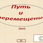 Путь и перемещение