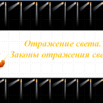 Отражение света