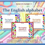 The English alphabet