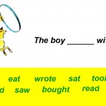 Простое прошедшее время в английском языке. Неправильные глаголы. Вставьте пропущенные слова