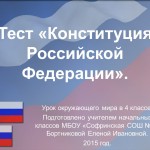 Конституция Российской Федерации