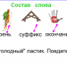 "Как делаются слова. Что такое суффиксы слов, называющих предметы?"