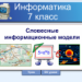 Словесные информационные модели