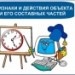 Урок по теме: "Признаки и действия объекта и его составных частей"