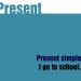 Present Simple.