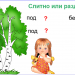 «Как делаются слова. Образование слов с помощью приставки».