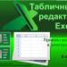 Табличный редактор. Приемы работы в электронной книге. 9 класс.