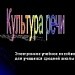 Электронное учебное пособие "Культура речи"