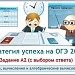 ОГЭ-2015. Тренировочный тест по А2 (задание с выбором ответа) (2 теста) по темам "Числа, вычисления и алгебраические вычисления"