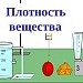 Урок физики в 7 классе по теме "Плотность вещества"