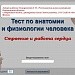 Визуальный тест "Строение и работа сердца"