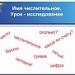 Исследование: имя числительное