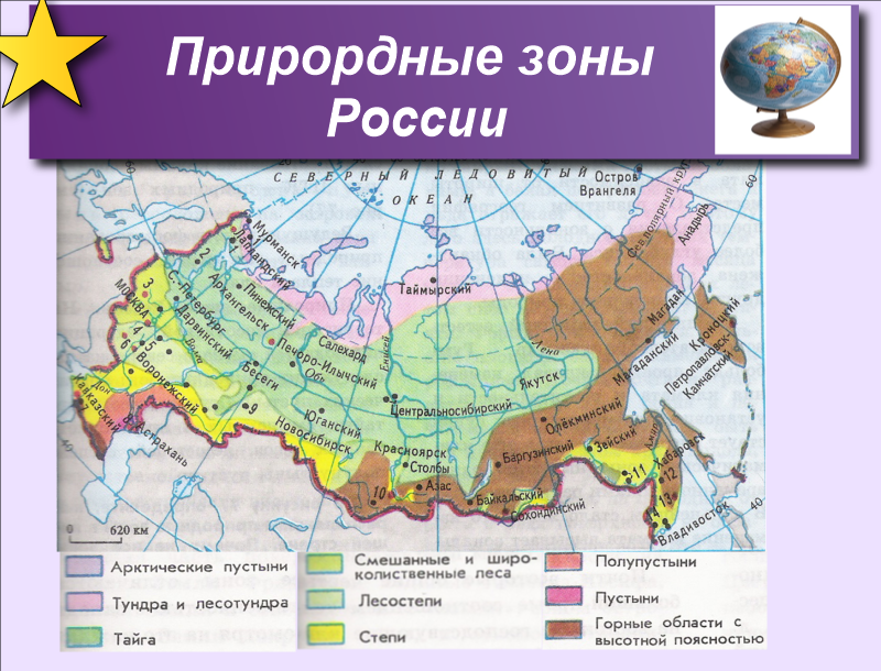 Опишите природную зону по плану