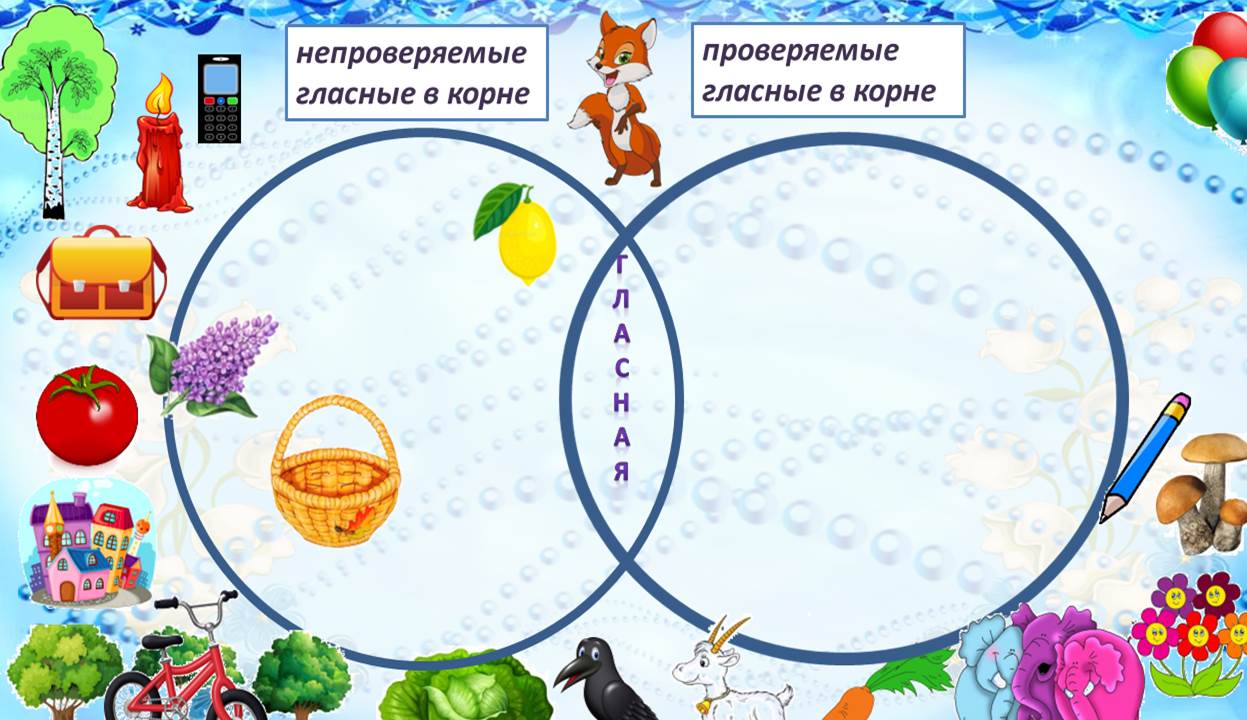 Интерактивная игра по теме «Безударная гласная в корне слова»