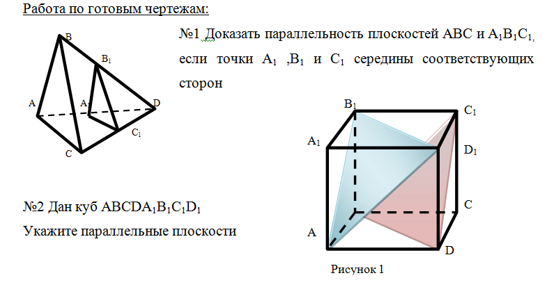 Тема плоскости 10 класс